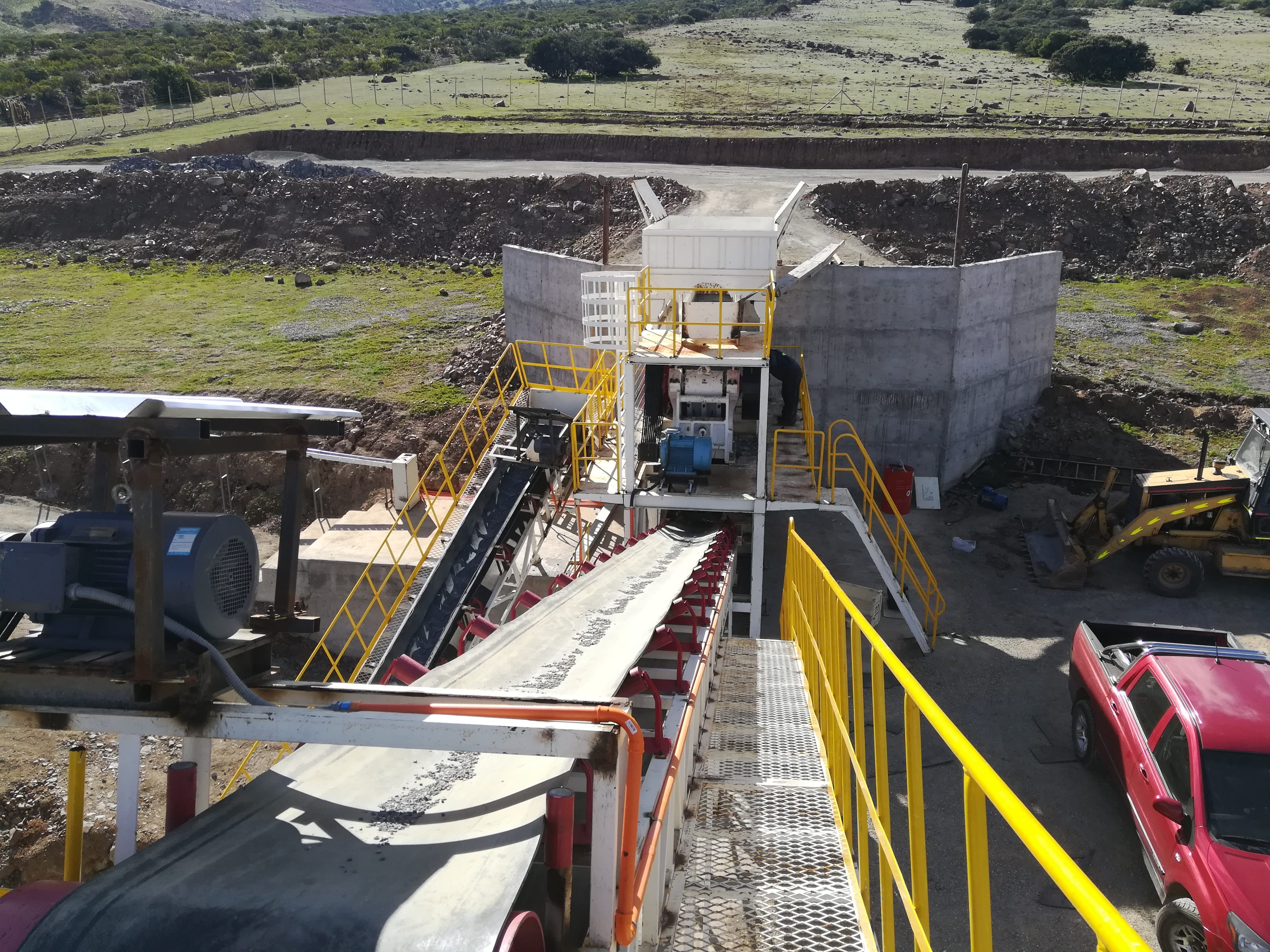 Sistema de transporte de mineral