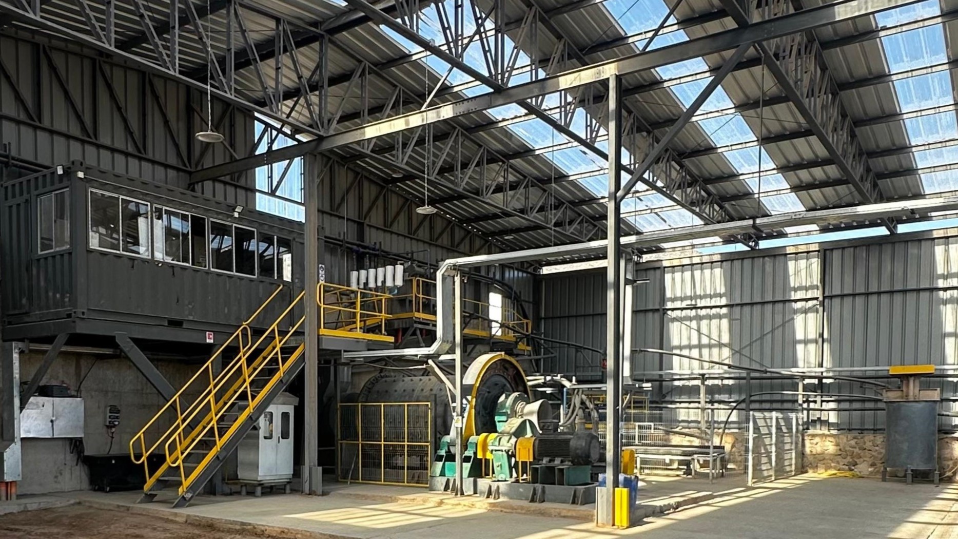 Interior de la planta