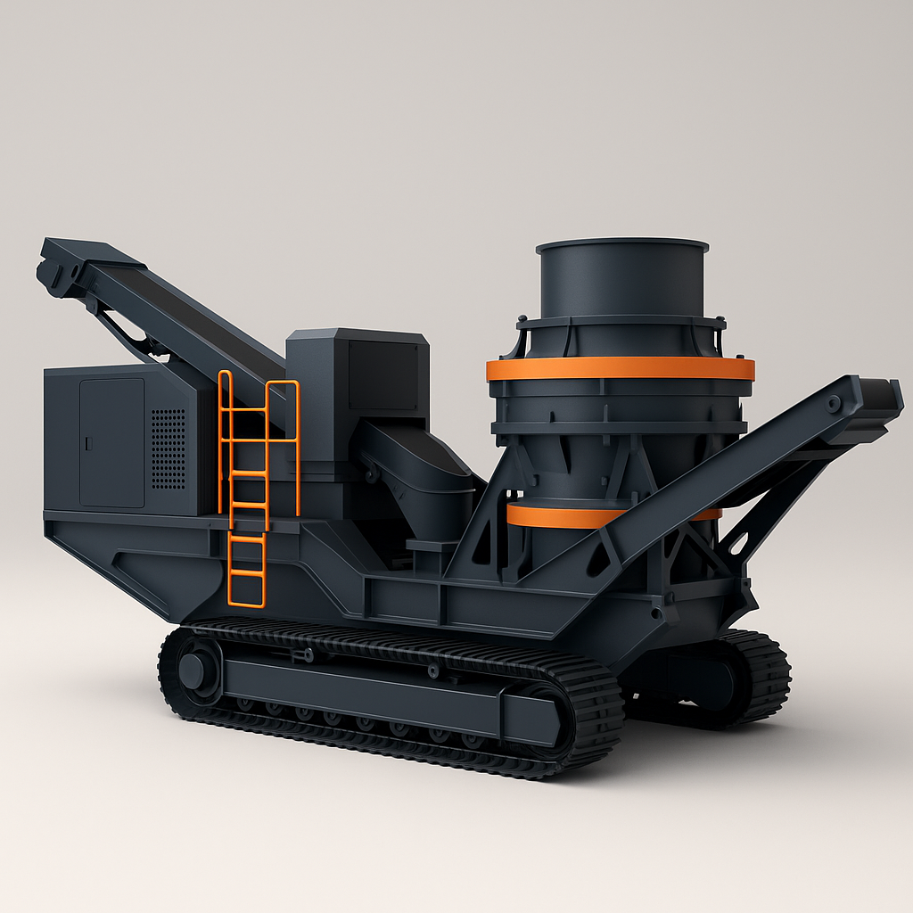 Plantas Móviles de Cono con Orugas