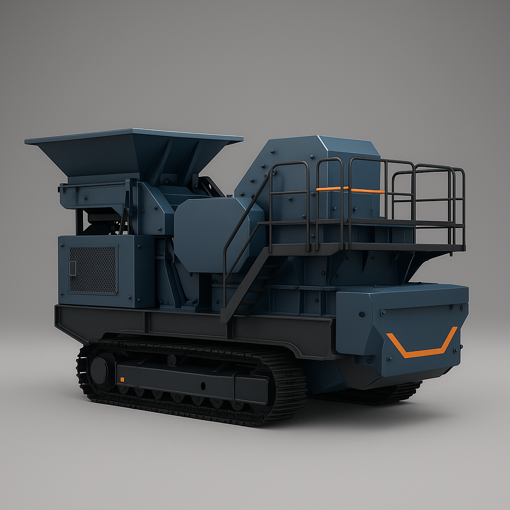 Plantas Móviles de Mandíbulas con Orugas